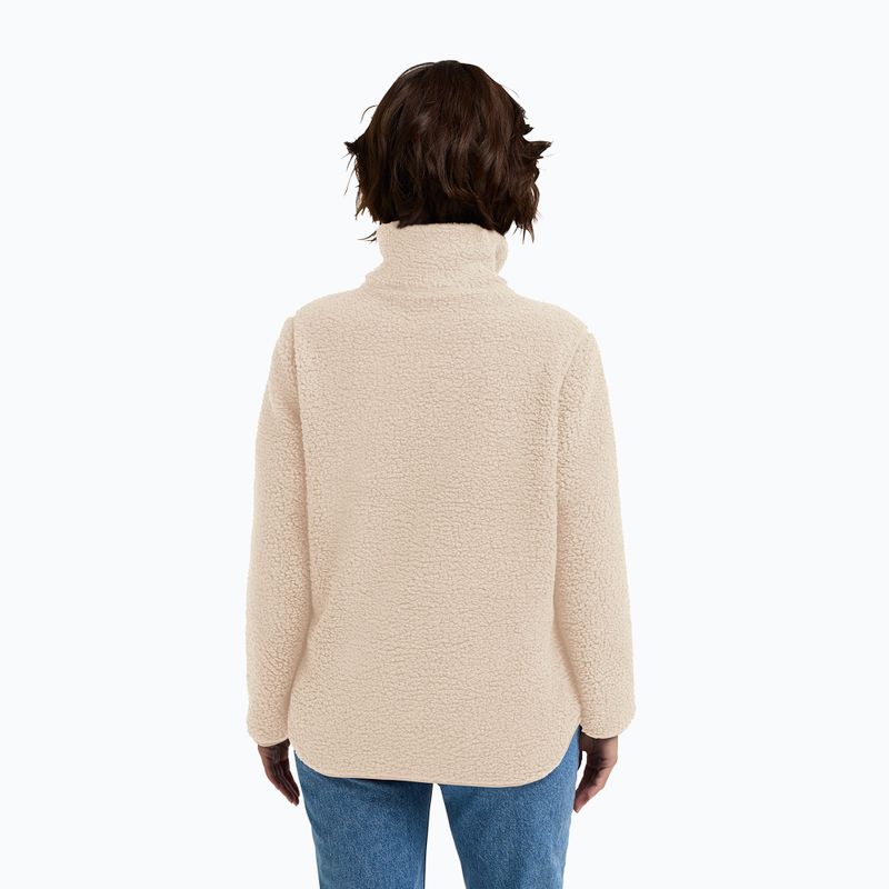 Dámská fleecová mikina Jack Wolfskin High Curl oyster 3