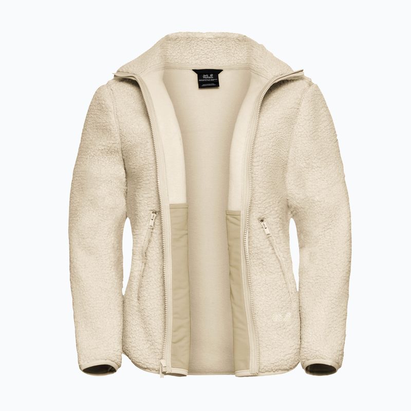 Dámská fleecová mikina Jack Wolfskin High Curl oyster 9