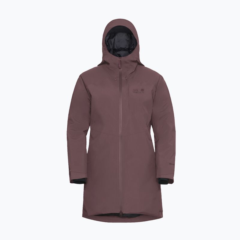 Dámská péřová bunda Jack Wolfskin Icecape 2L Down Ins Rds sheer plum 7