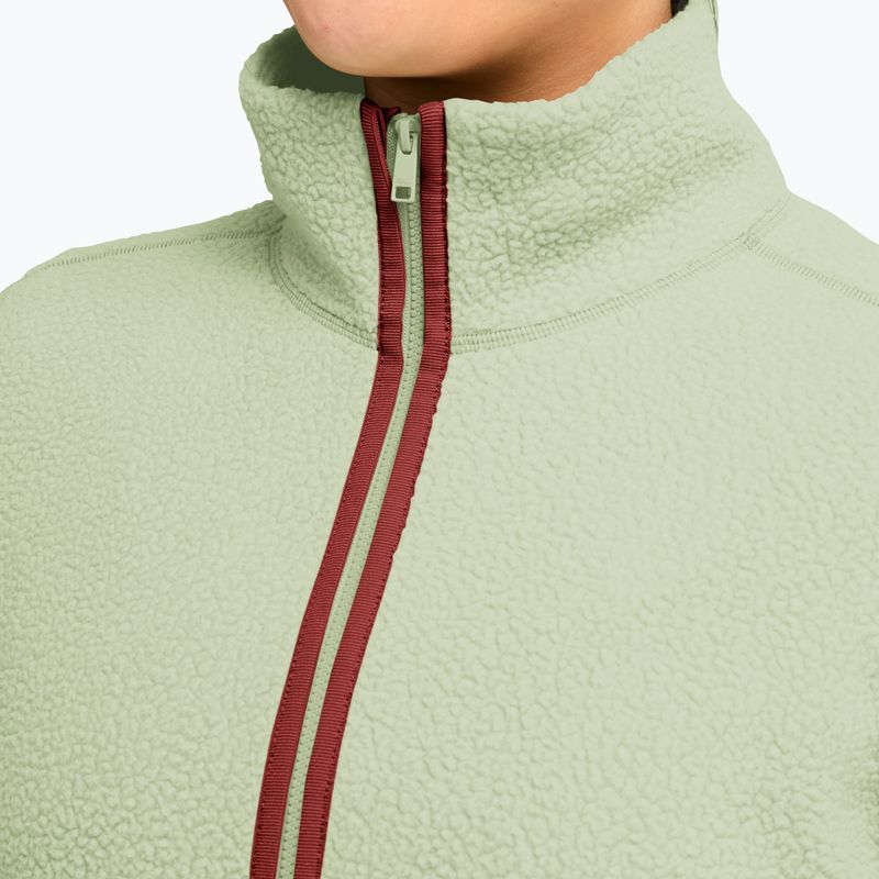 Dámská fleecová mikina Jack Wolfskin Lite Curl Full Zip melon 4