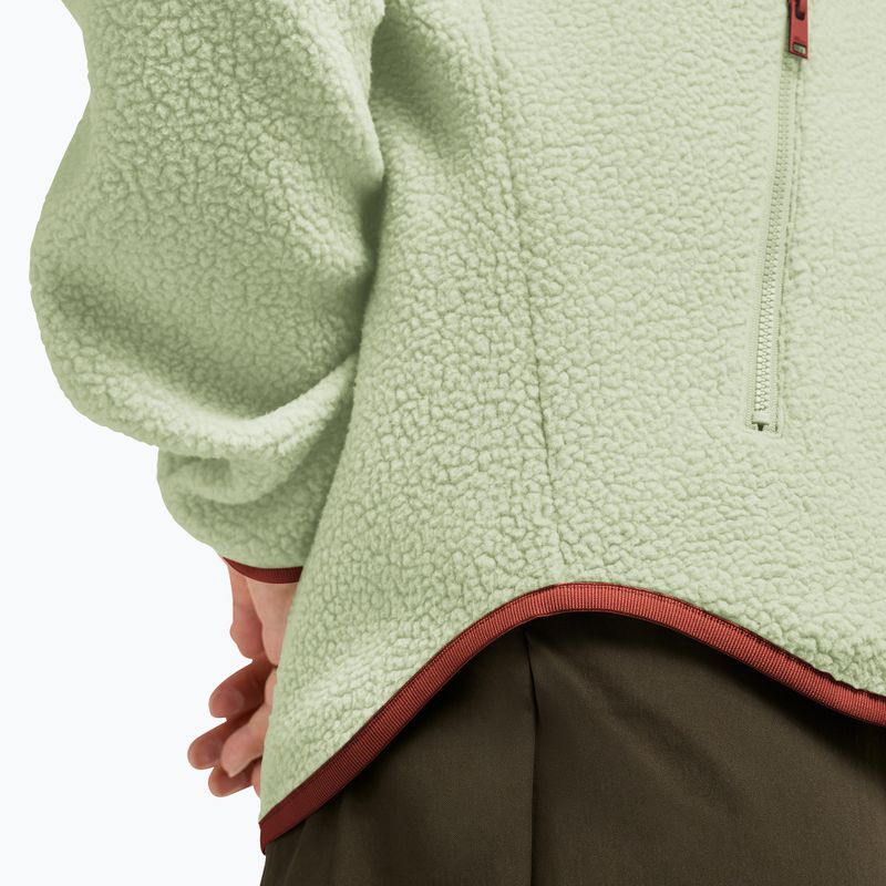 Dámská fleecová mikina Jack Wolfskin Lite Curl Full Zip melon 6