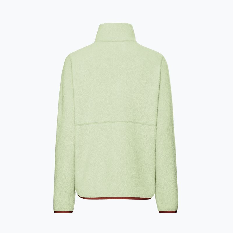 Dámská fleecová mikina Jack Wolfskin Lite Curl Full Zip melon 8