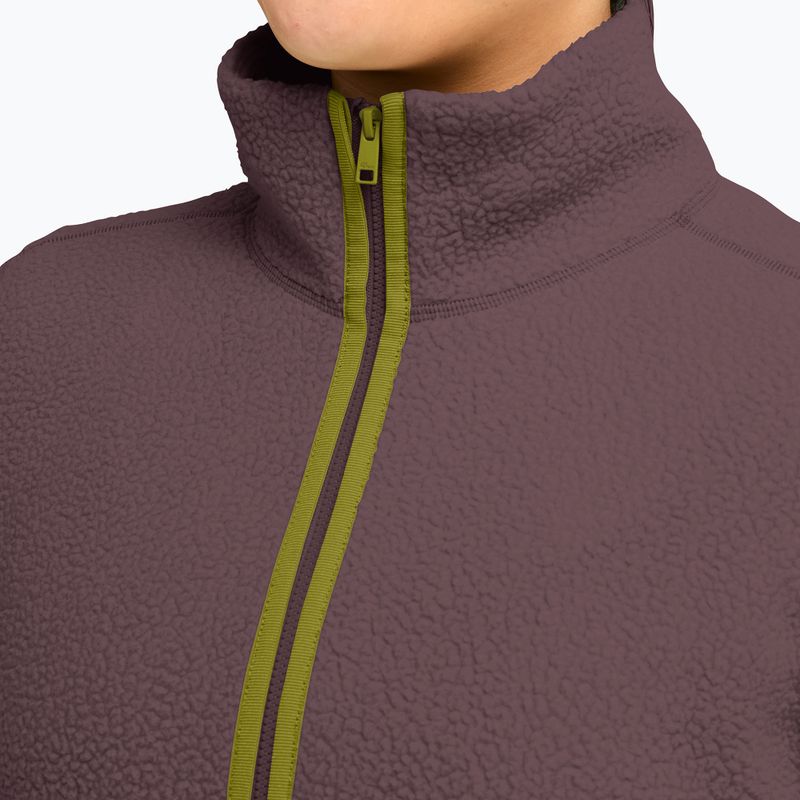 Dámská fleecová mikina Jack Wolfskin Lite Curl Full Zip sheer plum 4