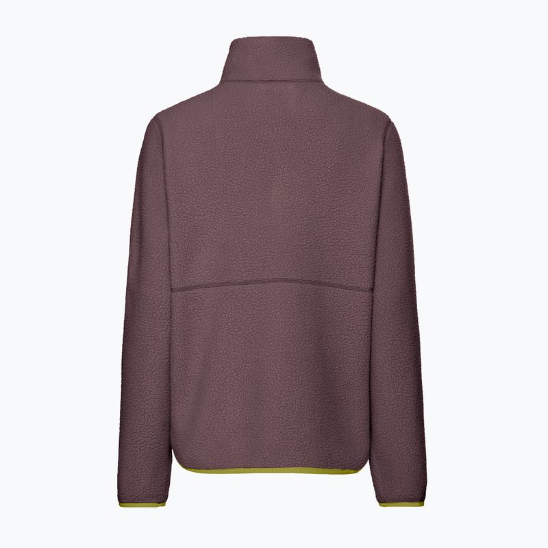 Dámská fleecová mikina Jack Wolfskin Lite Curl Full Zip sheer plum 8