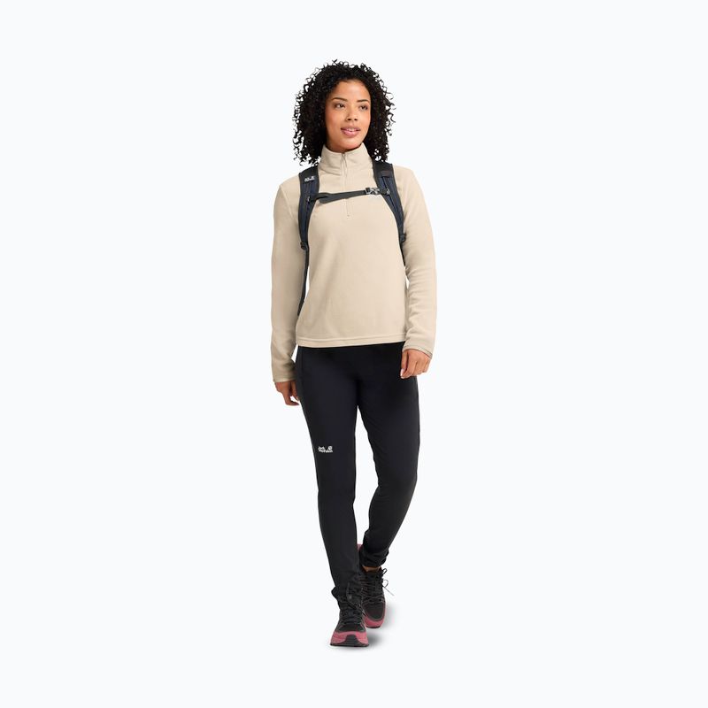 Dámská fleecová mikina Jack Wolfskin Taunus 100 Half Zip oyster 2