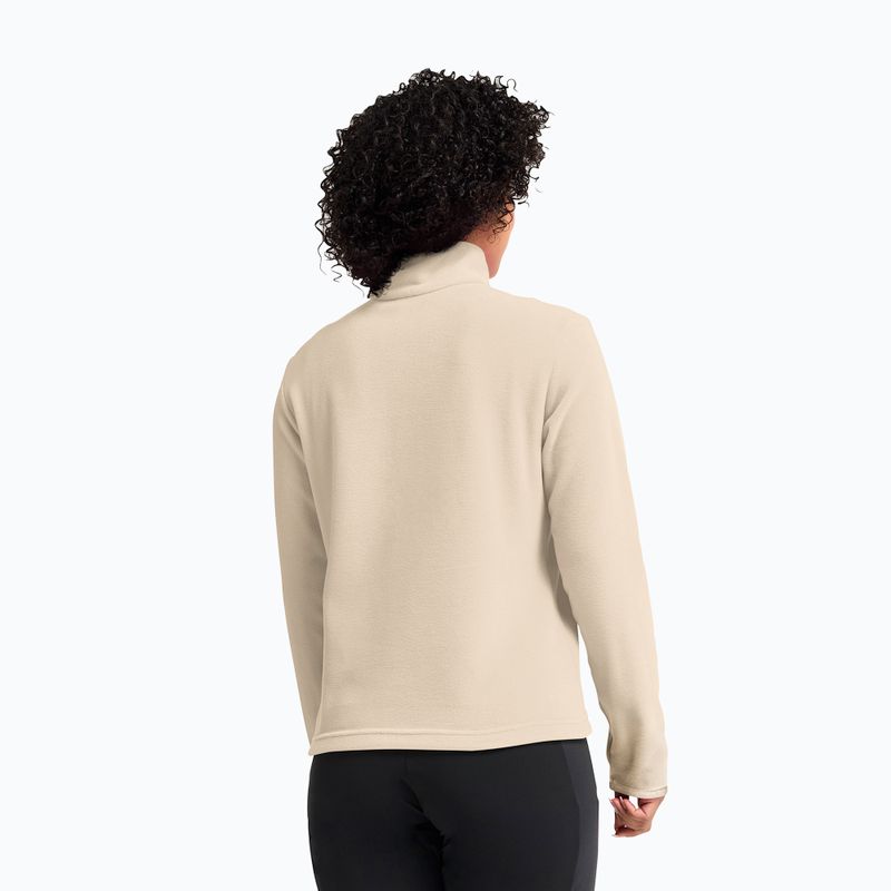 Dámská fleecová mikina Jack Wolfskin Taunus 100 Half Zip oyster 3