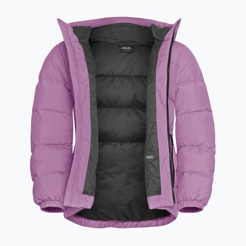 Dámský péřový kabát Jack Wolfskin Frozen Palace vivid orchid 9