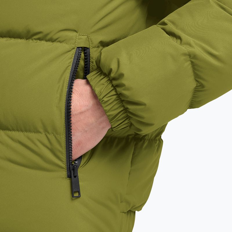 Dámský péřový kabát Jack Wolfskin Frozen Palace khaki green 5