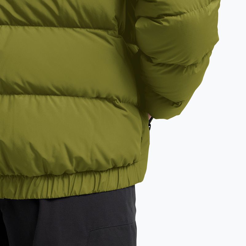 Dámský péřový kabát Jack Wolfskin Frozen Palace khaki green 6