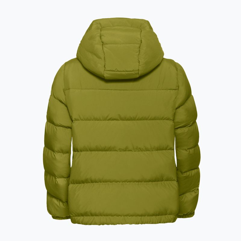 Dámský péřový kabát Jack Wolfskin Frozen Palace khaki green 8