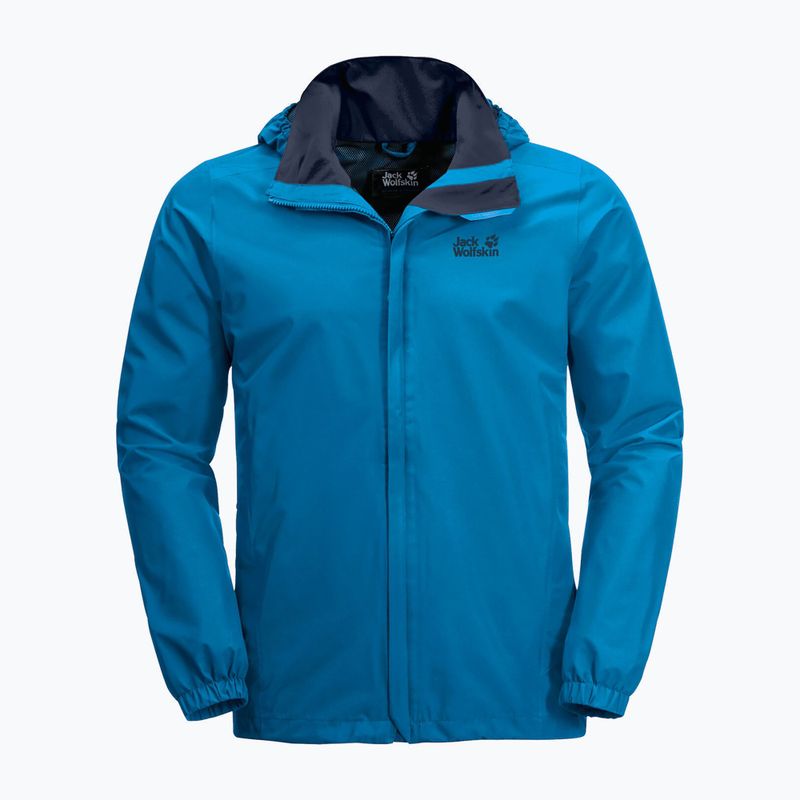 Pánská nepromokavá bunda Jack Wolfskin Stormy Point modrá 1111141_1361 5