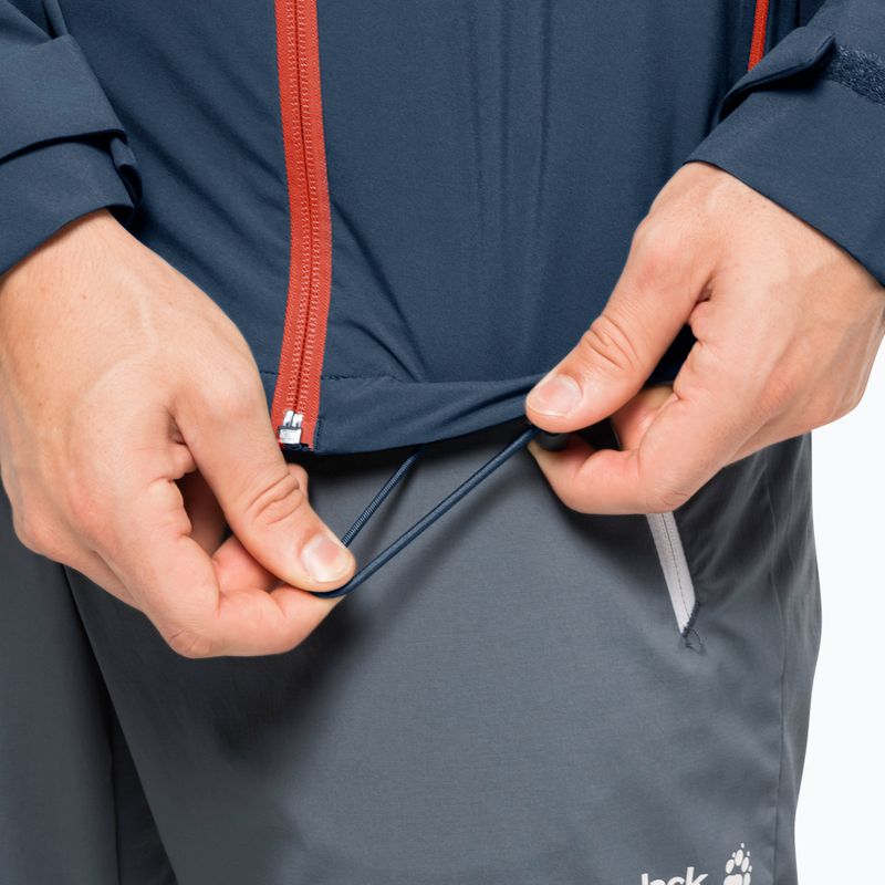 Pánská nepromokavá bunda Jack Wolfskin Highest Peak 2.5L tmavě modrá 1114961_1383 4