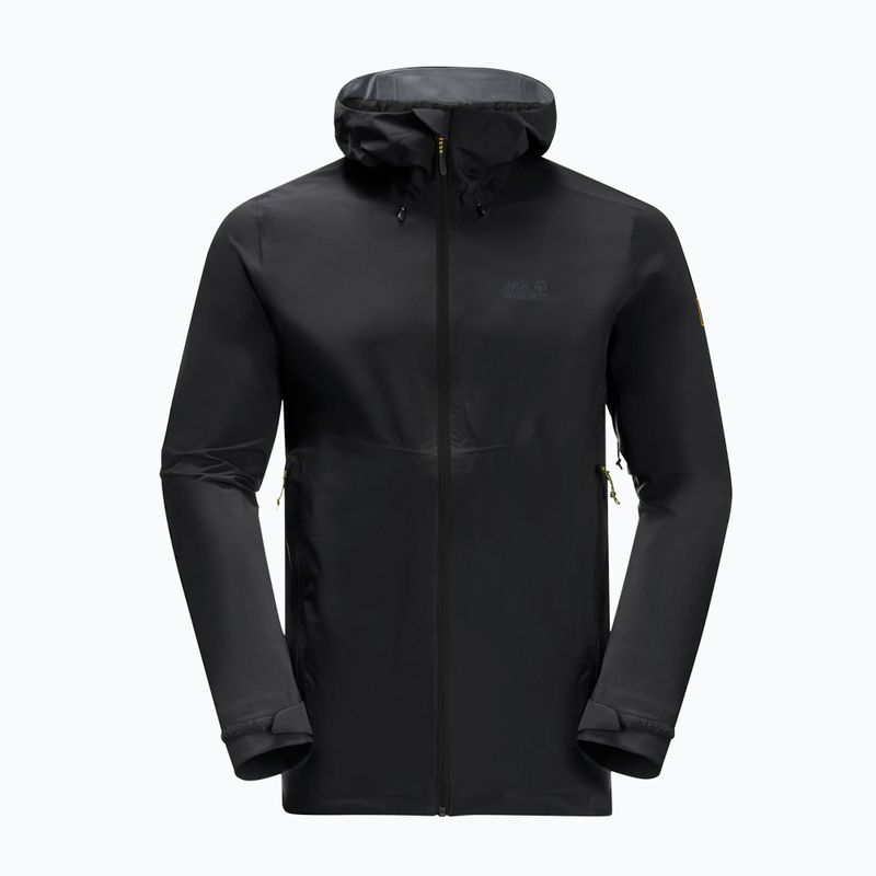 Pánská hardshell bunda Jack Wolfskin Highest Peak 2.5L černá 1114961_6000 6