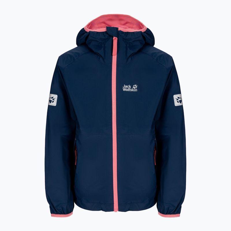 Dětská nepromokavá bunda Jack Wolfskin Rainy Days tmavě modrá 1604815_1024