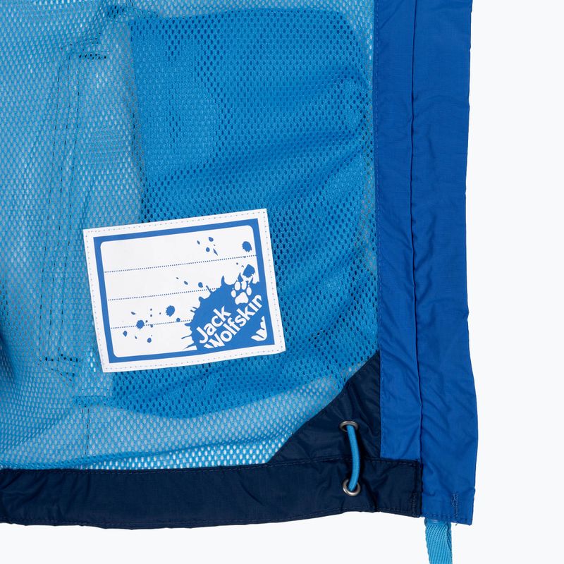 Dětská nepromokavá bunda Jack Wolfskin Rainy Days modrá 1604815_1201 6
