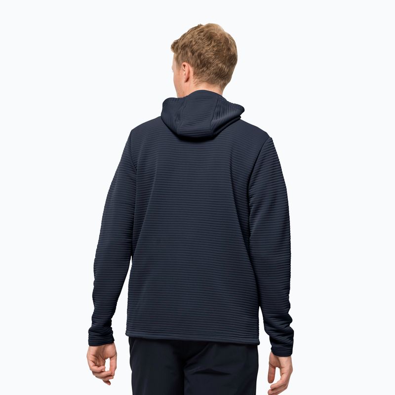 Pánská fleece mikina Jack Wolfskin Modesto tmavě modrá 1706492_1010 2