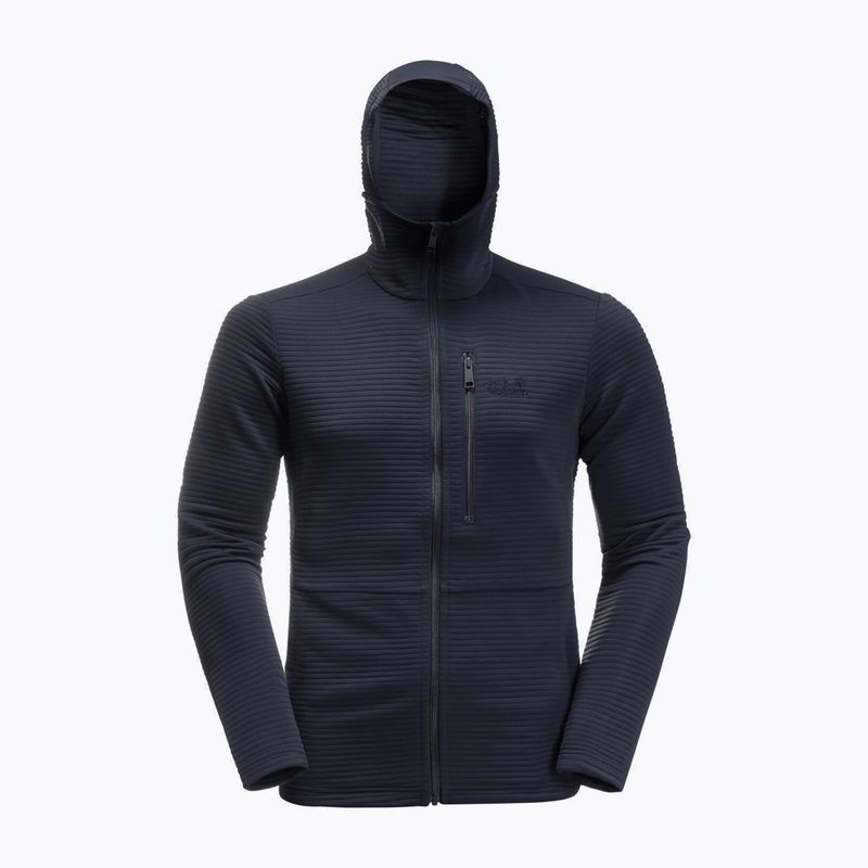 Pánská fleece mikina Jack Wolfskin Modesto tmavě modrá 1706492_1010 7