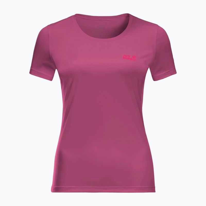 Dámské trekingové tričko Jack Wolfskin Tech fialové 1807121_2094 8