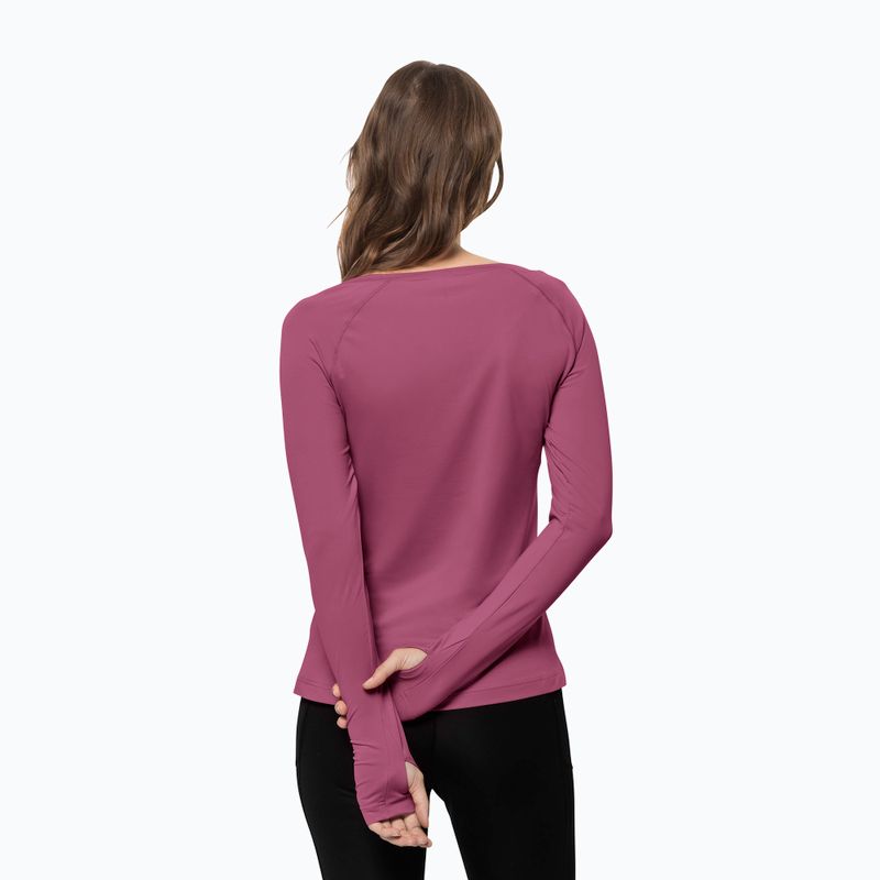 Dámské trekingové tričko Jack Wolfskin Tasman fialové 1808441_2094 2