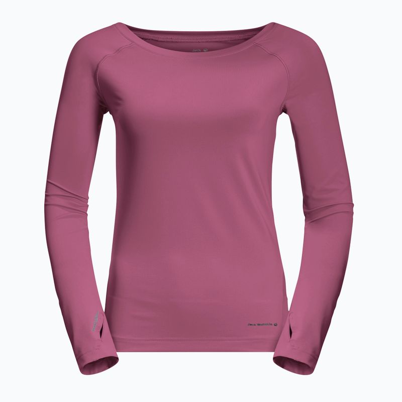 Dámské trekingové tričko Jack Wolfskin Tasman fialové 1808441_2094 4