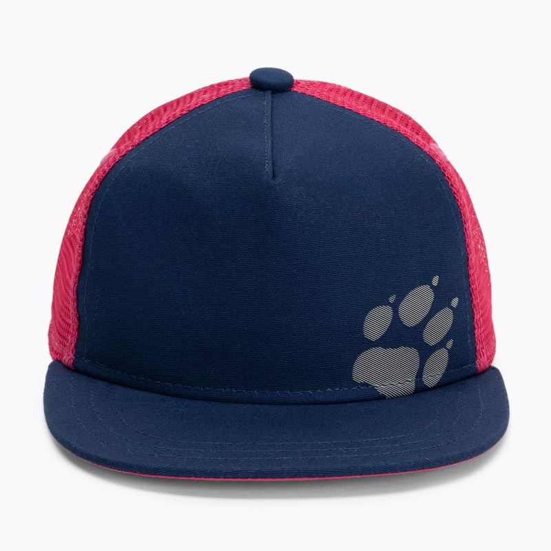 Dětská kšiltovka Jack Wolfskin Rib Paw tmavě modro-růžová 1907641_1225 4