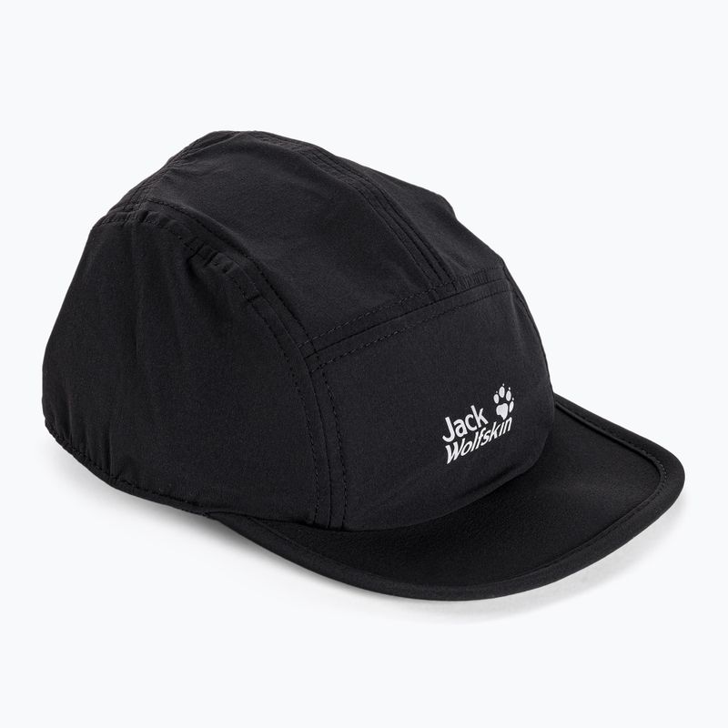 Kšiltovka Jack Wolfskin Pack & Go černá 1910511_6000