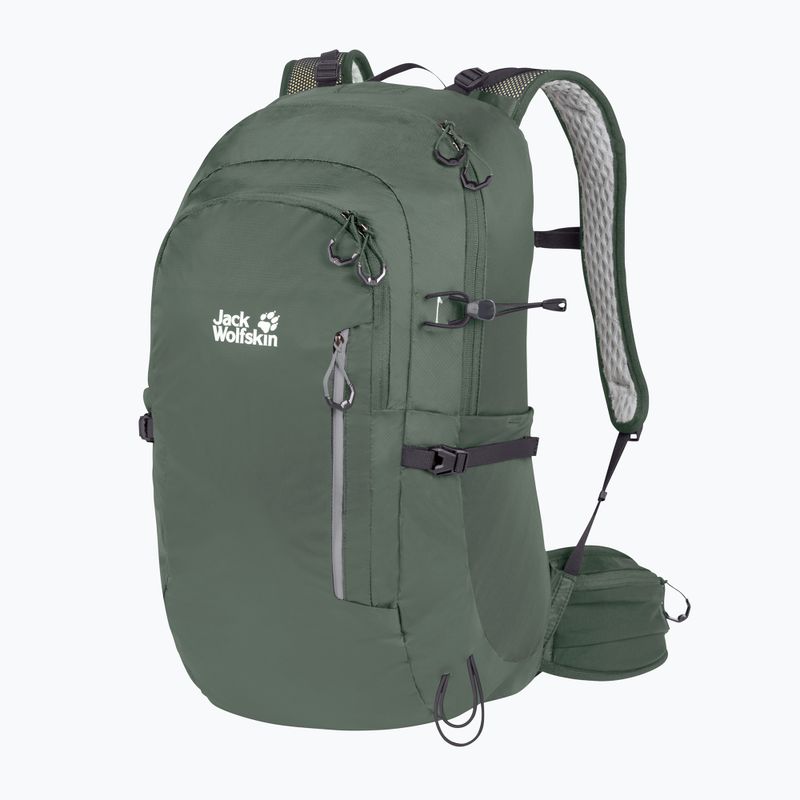 Jack Wolfskin Athmos Shape 28 l hedge green trekingový batoh