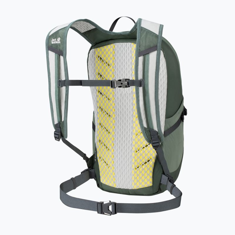 Jack Wolfskin Athmos Shape 16 l hedge green turistický batoh 2