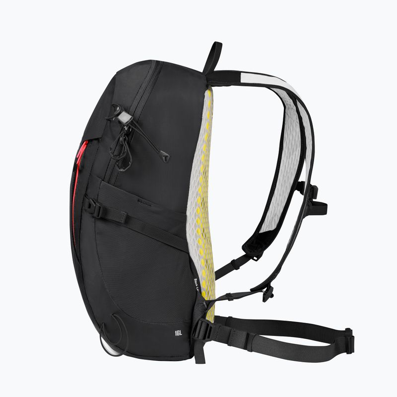 Jack Wolfskin Athmos Shape 16 l turistický batoh černý 3