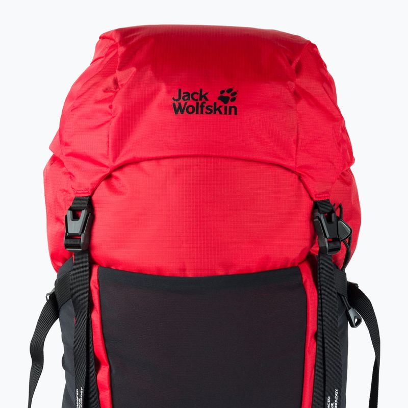 Turistický batoh Jack Wolfskin Wolftrail 28 Recco červený 2010191_2206_OS 4