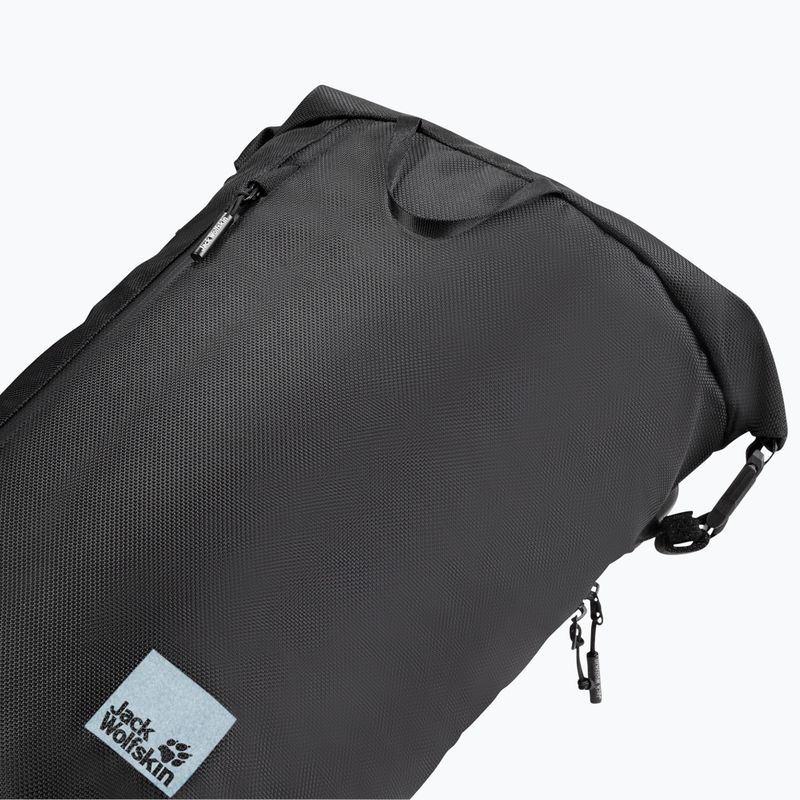 Jack Wolfskin Helsinki Rolltop 18 l ultra black denní batoh 5