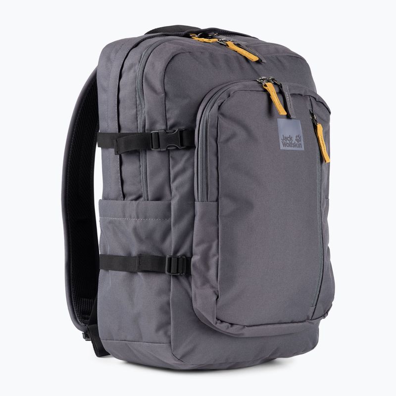 Turistický batoh Jack Wolfskin Berkeley De Luxe šedý 2530002_6168_OS 2