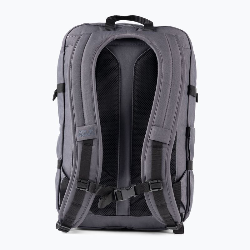 Turistický batoh Jack Wolfskin Berkeley De Luxe šedý 2530002_6168_OS 3