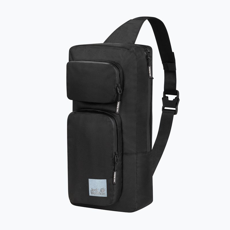 Jack Wolfskin Lyon Cross Over taška přes rameno 8 l ultra černá