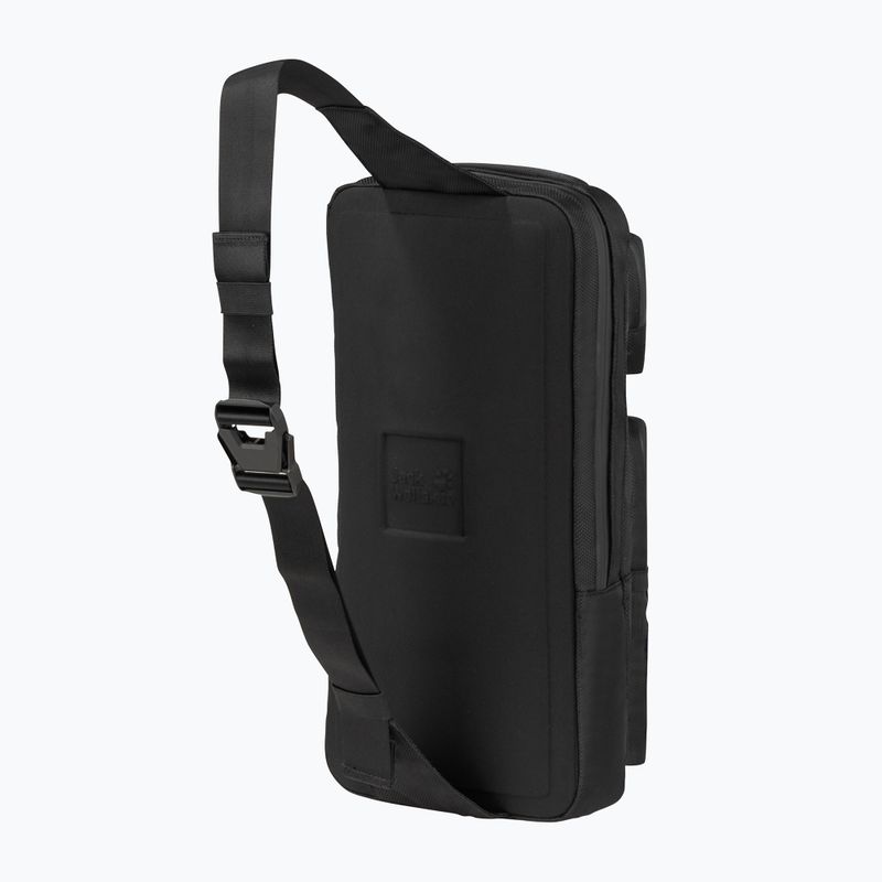 Jack Wolfskin Lyon Cross Over taška přes rameno 8 l ultra černá 2