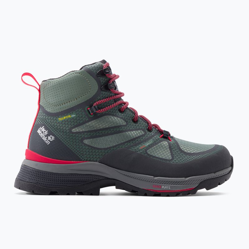 Dámská trekingová obuv Jack Wolfskin Force Striker Texapore zelená 4038871_4175 2