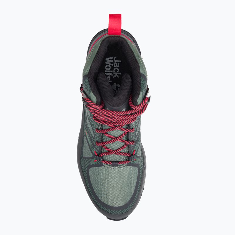 Dámská trekingová obuv Jack Wolfskin Force Striker Texapore zelená 4038871_4175 6