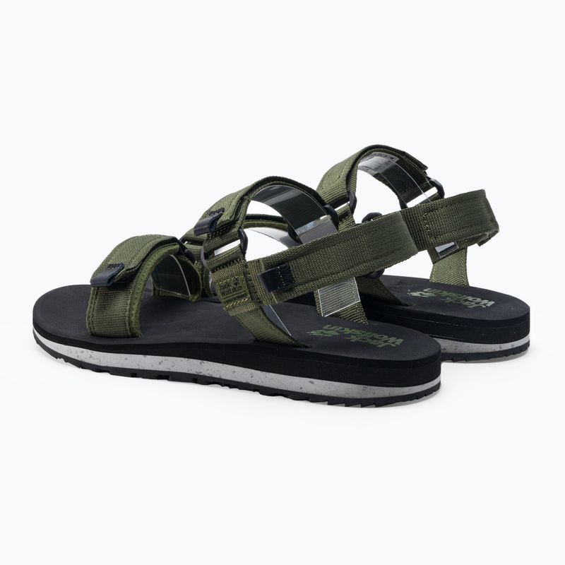 Pánské trekové sandály Jack Wolfskin Outfresh zelené 4039441_4298 4