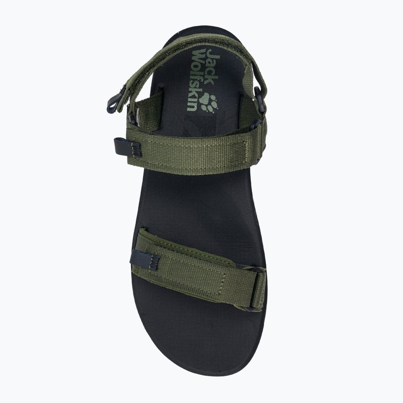 Pánské trekové sandály Jack Wolfskin Outfresh zelené 4039441_4298 6