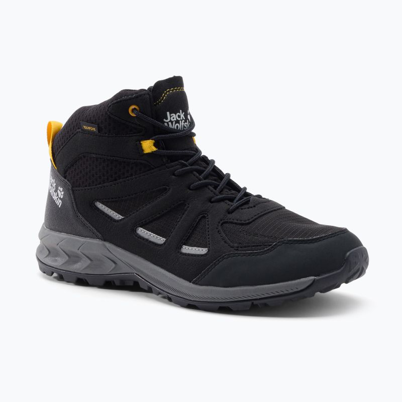 Pánská trekingová obuv Jack Wolfskin Woodland 2 Texapore Mid černá 4051261_6055