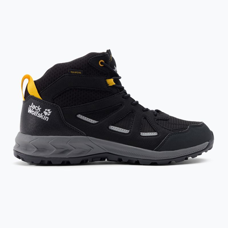 Pánská trekingová obuv Jack Wolfskin Woodland 2 Texapore Mid černá 4051261_6055 2