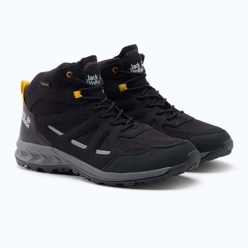 Pánská trekingová obuv Jack Wolfskin Woodland 2 Texapore Mid černá 4051261_6055 5