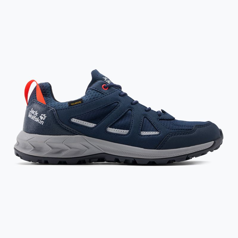 Pánská trekingová obuv Jack Wolfskin Woodland 2 Texapore tmavě modrá 4051271_1178 2