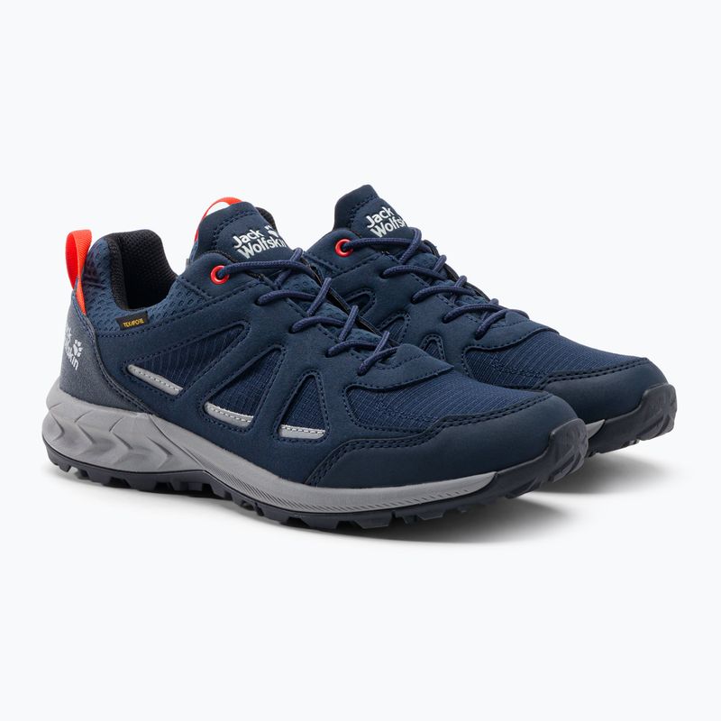 Pánská trekingová obuv Jack Wolfskin Woodland 2 Texapore tmavě modrá 4051271_1178 5