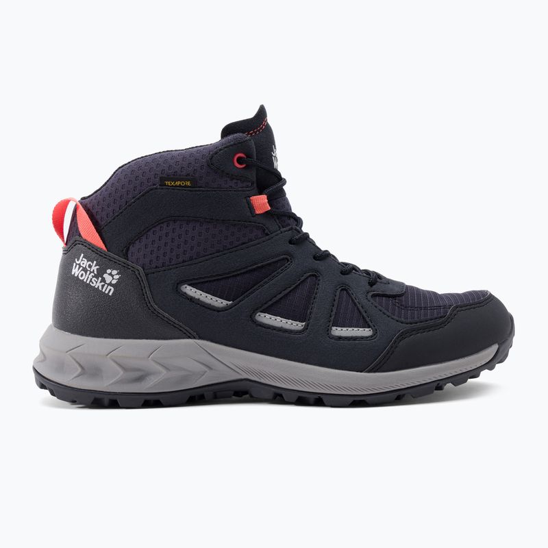 Dámská trekingová obuv Jack Wolfskin Woodland 2 Texapore tmavě modrá 4051331_1207 2