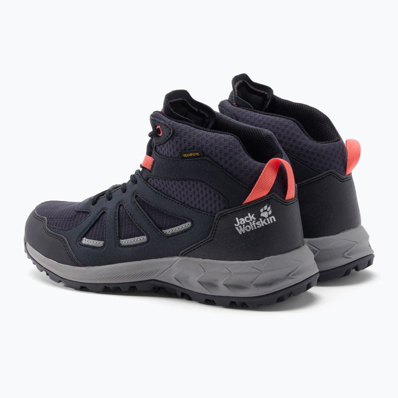 Dámská trekingová obuv Jack Wolfskin Woodland 2 Texapore tmavě modrá 4051331_1207 3