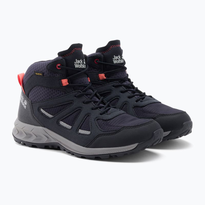Dámská trekingová obuv Jack Wolfskin Woodland 2 Texapore tmavě modrá 4051331_1207 5