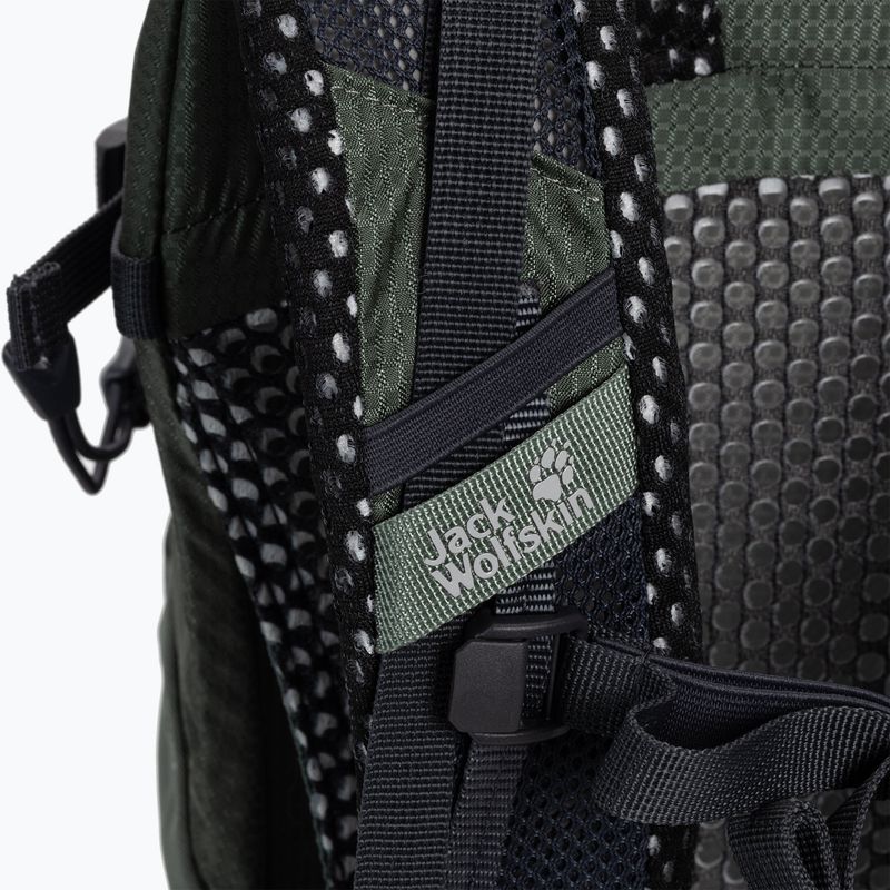 Turistický batoh Jack Wolfskin Crosstrail ST 22 l zelený 2009562_4311 6