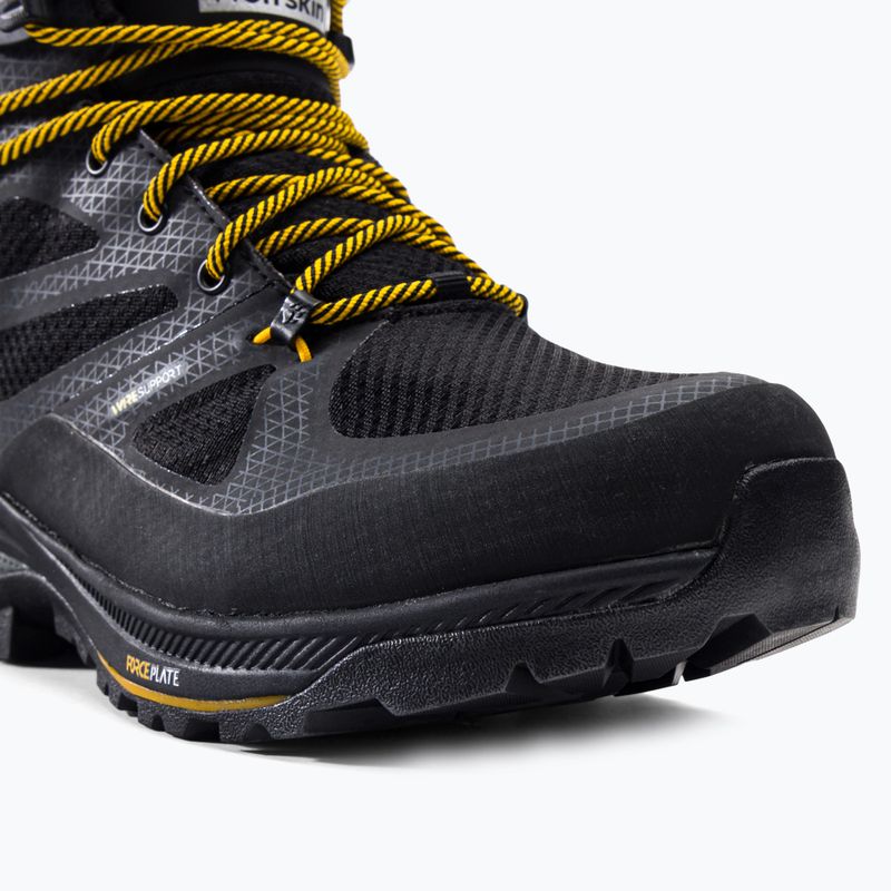 Pánská trekingová obuv Jack Wolfskin Force Striker Texapore Mid black/burly yellow xt 4038823 7