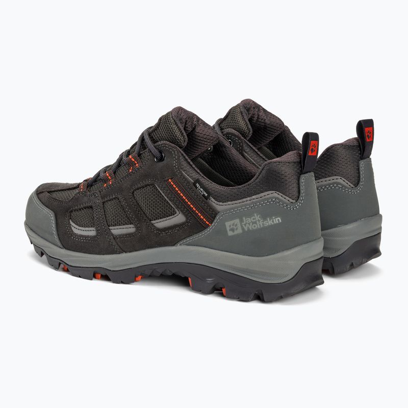 Pánské trekové boty Jack Wolfskin Vojo 3 Texapore Low grey/orange 3